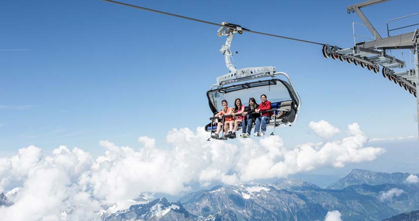 Excursion to Mt. Titlis with IceFlyer.