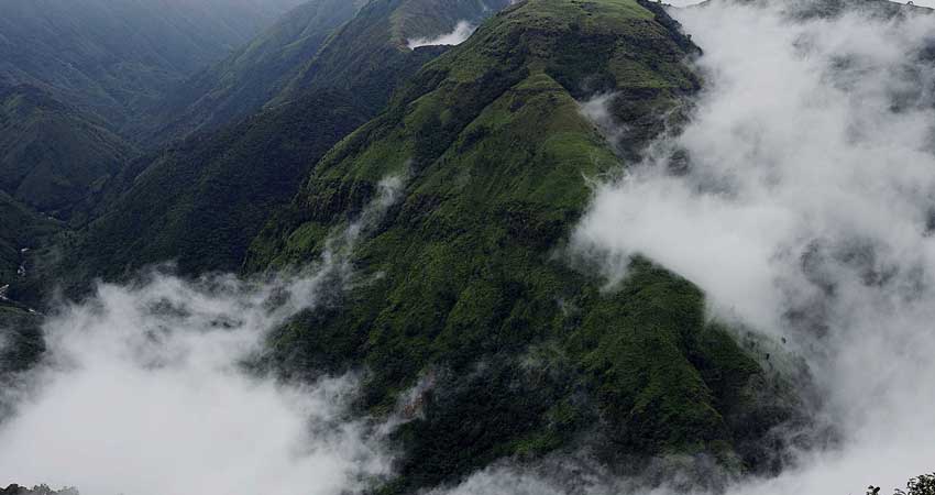 The abode of clouds