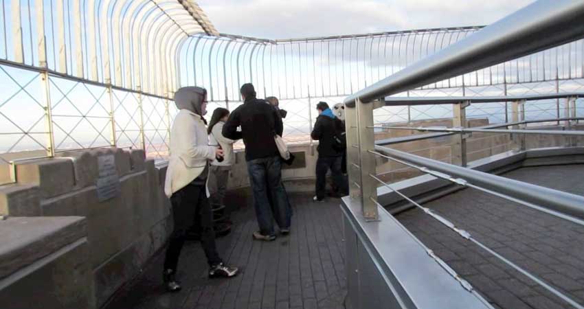 Entrance to 86th Floor observatory of Empire State Building